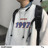 Aidase   Harajuku Mens Autumn Big Size Sweatshirt Fashion Hip Hop Pullovers For Male O-neck 1997 Vintage 2022 Unisex Clothing aidase-shop