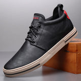 Aidase  Spring 2022 New Men's Casual Leather Shoes Soft-soled Bean Shoes Men's Shoes Fashion Driving Shoes. aidase-shop