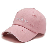 Dad Hat Cotton Short Brim Baseball Cap Solid Color Hats for Women Men Outdoor Visor Cap Casual Snapback Hats aidase-shop