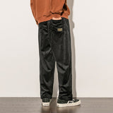 Aidase 2021 Autumn Winter Men's Corduroy Pants Solid Oversize Straight Trousers Japanese Streetwear Baggy Big Size Casual Bottoms aidase-shop