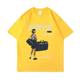 Aidase   Hip Hop Streetwear Harajuku T Shirt Girl Japanese Kanji Print Tshirt 2021 Men Summer Short Sleeve T-Shirt Cotton Loose Tops Tees aidase-shop