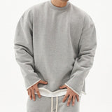 Sweatshirt Men's Cotton Pullover Loose Casual Hoodie Streetwear Harajuku Fashion Tops