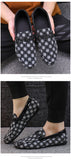Aidase Topvivi loafers men causal Breathable Comfortable Lightweight Soft slip on Men Shoes gingham Men's Sneakers fashion italian aidase-shop