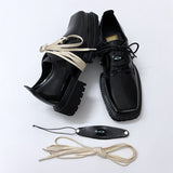 Men's Genuine Leather Casual Oxford Shoes Man Japan Korean Streetwear Vintage Lace Up Square Toe Cowhide Leather Derby Shoes aidase-shop