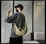 Aidase Men's and women's shoulder bag leisure student bag high quality Oxford women's crossbody bag waterproof outdoor fitness bag aidase-shop