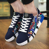 Aidase  Men Sneakers Casual Shoes Men Lovers Printing Fashion Flat Tenis Masculino Vulcanized Shoes Zapatos De Hombre aidase-shop