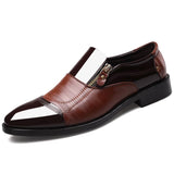 Business Luxury OXford Shoes Men Breathable Leather Shoes Rubber Formal Dress Shoes Male Office Party Wedding Shoes Mocassins ty aidase-shop