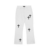 Aidase Gothic Denim Trousers Male Jeans for Men 2021 Goth Flare Pants Men Jeans Pants Slim Fit Punk Rave Hip Hop Streetwear aidase-shop
