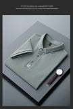 Aidase  Hot Selling New Brand Clothing Men Polo Shirt Mens Business Casual Solid Male Polo Shirt Short Sleeve Breathable Polo Shirts aidase-shop