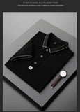 Aidase  Hot Selling New Brand Clothing Men Polo Shirt Mens Business Casual Solid Male Polo Shirt Short Sleeve Breathable Polo Shirts aidase-shop