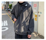 Aidase 2022 Free Shipping Hip Hop Long Hoodies Men Fleece Solid Color Autumn New Fashion Oversizes Loose Casual Couple Streetwear aidase-shop