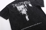 Aidase  2022 Hip Hop Gothic T Shirts Streetwear Vintage Graphic Print Punk Tshirts Harajuku Fashion Retro Loose Cotton Short Sleeve Tees aidase-shop