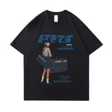 Aidase   Hip Hop Streetwear Harajuku T Shirt Girl Japanese Kanji Print Tshirt 2021 Men Summer Short Sleeve T-Shirt Cotton Loose Tops Tees aidase-shop