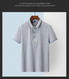 Aidase  Hot Selling New Brand Clothing Men Polo Shirt Mens Business Casual Solid Male Polo Shirt Short Sleeve Breathable Polo Shirts aidase-shop