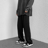 Aidase Korean-style Straight Casual Pants Coffee/Black Male Loose Fashion Suit Pants Autumn Winter Streetwear Long Mopping Trousers aidase-shop