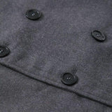 Aidase Mens Trench Coat Autumn Casual Slim Fit Winter Warm Double Breasted Long Jacket Coats Top Overcoat Cloak Jackets Punk Clothes aidase-shop