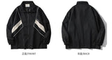 Aidase  American Retro Tactical Jacket Men's Japan Color Matching High Street Loose Casual Sports Baseball Uniform Preppy Hip Hop Coat aidase-shop