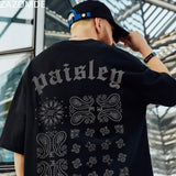 ZAZOMDE Men T Shirt Hip Hop 2022 Dark Streetwear Tshirt Print Harajuku Summer Short Sleeve T-Shirt Cotton Tops Tees Oversize aidase-shop