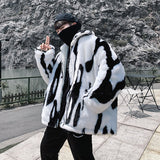 Winter Jacket Men's Warm Fashion Retro Casual Short Coat Men Parka Streetwear Wild Loose Thick Jackets Mens Clothes M-3XL aidase-shop