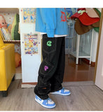 Aidase Retro Pocket Hip Hop Straight Cargo Pants Men and Women Oversize Jeans Trousers Harajuku Streetwear Denim Pants Vintage aidase-shop