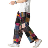 Hip Hop Men Sweatpants Retro Streetwear Style Wide Leg Harajuku Fashion Straight Pants Joggers aidase-shop