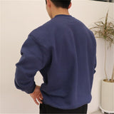 Aidase Bodybuilding Fitness Hoodie Cotton Pullover Casual Sport Jogging Tops Gym Running Long Sleeve Coats Fall Men Clothing aidase-shop