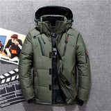 Aidase -20 Degree Winter Jacket Men White Duck Down Parkas Men's Thick Warm Snow Parkas Overcoat Windbreaker Hooded Parkas Coat Hombre aidase-shop