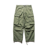 Style Multi Pocket Cargo Pants Men Loose Work Trousers Mens Streetwear Casual Pants aidase-shop