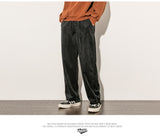 Aidase 2021 Autumn Winter Men's Corduroy Pants Solid Oversize Straight Trousers Japanese Streetwear Baggy Big Size Casual Bottoms aidase-shop