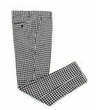 Black Peaked Lapel Houndstooth Men Suit Tailor-Made 2 Pieces For Business Wedding Dinner Prom Tuxedos aidase-shop