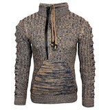 Aidase  Men Knitted Sweater 2022 Spring Warm V Neck Pullover Jumper Long Sleeve Casual Loose Male Autumn Winter Knitwear Tops Plus Size aidase-shop