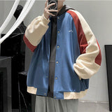 Aidase Baseball uniform men's winter thick casual jacket Korean style trendy handsome jacket  Hong Kong style plus fleece top cool aidase-shop