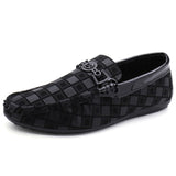 Aidase Topvivi loafers men causal Breathable Comfortable Lightweight Soft slip on Men Shoes gingham Men's Sneakers fashion italian aidase-shop