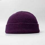 Aidase Fashion Hip Hop Beanie Knitted Hat Men Skullcap Women Winter Warm Brimless Baggy Melon Cap Cuff Docker Fisherman Beanies Hats aidase-shop