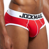 Aidase  Sexy Men Underwear Briefs Jockstrap Pouch Cuecas Cotton Stripe Panties Thongs Underpants Gay Slip Tanga Homme Srting Low waist aidase-shop