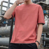 Aidase Men's Short Sleeve T-shirt Slim Fit Hole T-shirt Men Hip Hop Streetwear O Neck  Fitness T-shirt Tee Shirt Homme aidase-shop