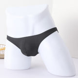 Aidase Sexy Men Underwear Men Briefs Rib Fabric Mini Briefs Cuecas Low Waist U Pouch Man Underpants Breathable Silky Men's Lingeries aidase-shop
