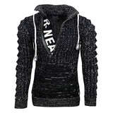 Aidase  Men Knitted Sweater 2022 Spring Warm V Neck Pullover Jumper Long Sleeve Casual Loose Male Autumn Winter Knitwear Tops Plus Size aidase-shop