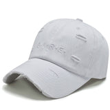 Dad Hat Cotton Short Brim Baseball Cap Solid Color Hats for Women Men Outdoor Visor Cap Casual Snapback Hats aidase-shop