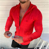Aidase  Men's T shirt Solid Color Long sleeve +Short Sleeve Daily Tops Casual Hooded T shirt Green Orange White aidase-shop