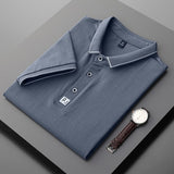 Aidase  Hot Selling New Brand Clothing Men Polo Shirt Mens Business Casual Solid Male Polo Shirt Short Sleeve Breathable Polo Shirts aidase-shop
