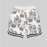 Aidase 2022 Harajuku Streetwear Shorts men Bandana Pattern Fashion Summer Shorts Hip Hop Casual Bottoms Elastic Wais man Casual pants aidase-shop