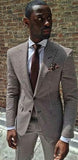 Aidase Mens Vintage Plaid Suits British Style Men Slim Fit Tuxedos Notch Lapel Groomsmen Wedding Blazer For Men Tuxedos(jacket+pant)idase aidase-shop