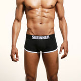 Aidase Mens Underwear 3 Pads Boxers Cueca Masculina Boxer Cotton Tight Sexy Low Waist Tight Boxer De  Marca Gay Cueca Masculina aidase-shop
