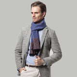 New design plaid scarf for men 180x30cm Cashmere scarf Thicken winter warm scarf Scarves for dad and boyfriend gifts stock aidase-shop