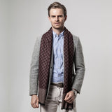New design plaid scarf for men 180x30cm Cashmere scarf Thicken winter warm scarf Scarves for dad and boyfriend gifts stock aidase-shop