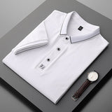 Aidase  Hot Selling New Brand Clothing Men Polo Shirt Mens Business Casual Solid Male Polo Shirt Short Sleeve Breathable Polo Shirts aidase-shop