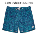 Quick Dry Men's Swimming Trunks Beach Board Shorts Man Swimwear Beachwear with Pockets Men's Holiday Swim Short Swimsuit aidase-shop