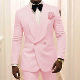 Aidase Mint Green Floral Slim Fit Mens Suits with Double Breasted for Wedding Groom Tuxedo 2 Piece Set Jacket Pants Singer Prom Stage aidase-shop