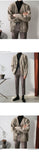 Aidase men's 2021 autumn and winter thick cardigan sweater Korean fashion kintwear V collar single breasted vintage clothes 9Y4760 aidase-shop